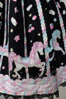 画像4: Angelic Pretty / Sugary Carnivalワンピース  黒 Y-25-09-07-038-AP-OP-SZ-ZY