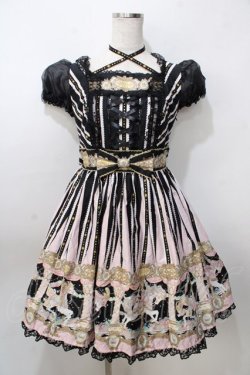 画像1: Angelic Pretty / Day Dream Carnivalワンピース  黒 Y-25-09-07-039-AP-OP-SZ-ZY