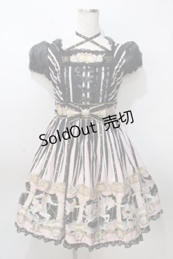 画像1: Angelic Pretty / Day Dream Carnivalワンピース  黒 Y-25-09-07-039-AP-OP-SZ-ZY