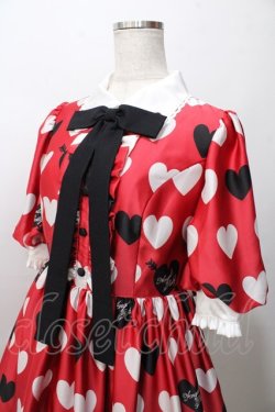 画像3: Angelic Pretty / Dolly Heartワンピース  赤 Y-25-09-07-040-AP-OP-SZ-ZY