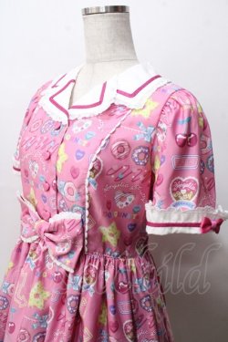画像3: Angelic Pretty / Toy's Donut Dinerワンピース  ピンク Y-25-09-07-041-AP-OP-SZ-ZY