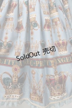 画像4: Angelic Pretty / British Crownネクタイ付きワンピース  サックス Y-25-09-07-043-AP-OP-SZ-ZY