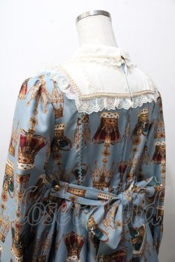 画像5: Angelic Pretty / British Crownネクタイ付きワンピース  サックス Y-25-09-07-043-AP-OP-SZ-ZY