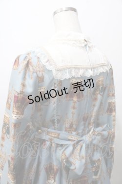 画像5: Angelic Pretty / British Crownネクタイ付きワンピース  サックス Y-25-09-07-043-AP-OP-SZ-ZY