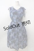axes femme POETIQUE / 夏の星座シフォンワンピース  紺 Y-25-09-07-047-AX-OP-SZ-ZY