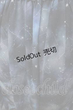 画像3: axes femme POETIQUE / 夏の星座シフォンワンピース  紺 Y-25-09-07-047-AX-OP-SZ-ZY