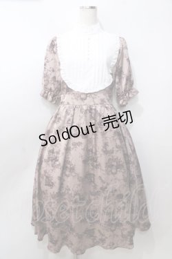 画像1: m petit by misako / トワルドジュイワンピース M 中桃 Y-25-09-07-050-LO-OP-SZ-ZY