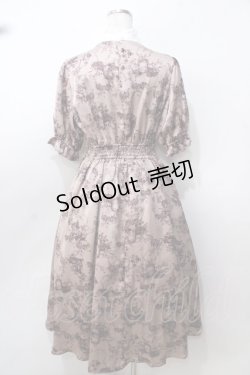 画像2: m petit by misako / トワルドジュイワンピース M 中桃 Y-25-09-07-050-LO-OP-SZ-ZY