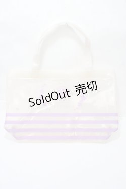 画像1: 【SALE】axes femme / ビニールトートバッグ   Y-25-09-07-011-AX-BG-SZ-ZTK019