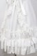 画像4: Pina sweetcollection / シフォンオーバースカートワンピース  白 Y-25-09-07-052-LO-OP-SZ-ZY (4)