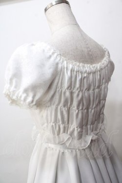 画像5: Pina sweetcollection / シフォンオーバースカートワンピース  白 Y-25-09-07-052-LO-OP-SZ-ZY