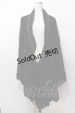 画像1: PUNK RAVE / Dark Lolita Kimono  黒 Y-25-09-07-054-PU-OP-SZ-ZY