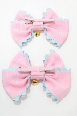 画像2: Angelic Pretty / カラフルパールクリップSet  ピンク Y-25-09-07-001-AP-AC-SZ-ZY