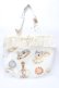 画像1: Leur Getter / Rabbit Pearl トートバッグ  アイボリー Y-25-09-07-012-LU-BG-SZ-ZY (1)