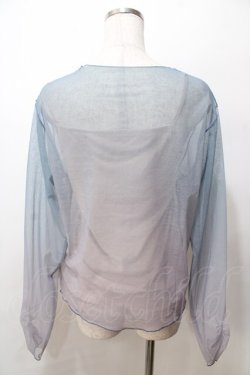 画像2: axes femme / グラデシアートップス  ブルー Y-25-09-07-065-AX-TO-SZ-ZY