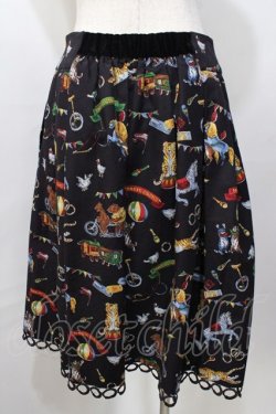 画像2: Jane Marple / Circus townボックスタックス M 黒 Y-25-09-07-074-JM-SK-SZ-ZY