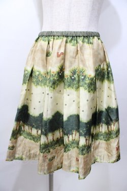 画像1: Franche Lippee / 赤ずきんちゃんスカート M ベージュ Y-25-09-07-075-LO-SK-SZ-ZY