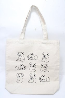 画像1: Candy Stripper / PUP UPノベルティ トートバッグ  生成り Y-25-09-07-014-PU-BG-SZ-ZY