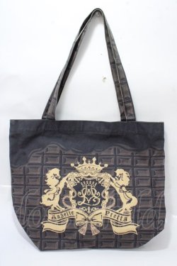 画像1: Angelic Pretty / Melty Royal Chocolate トートバッグ  ブラウン Y-25-09-07-015-AP-BG-SZ-ZY