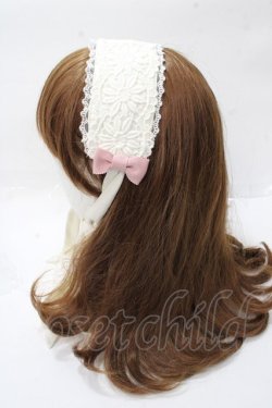 画像2: Angelic Pretty / Doll's Tea Partyヘッドドレス  アイボリー Y-25-09-07-020-AP-AC-SZ-ZY