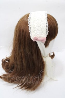 画像3: Angelic Pretty / Doll's Tea Partyヘッドドレス  アイボリー Y-25-09-07-020-AP-AC-SZ-ZY