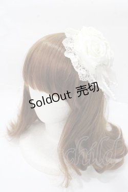 画像1: Pina sweetcollection / ローズ丸形ヘッドドレス   Y-25-09-07-022-LO-AC-SZ-ZY