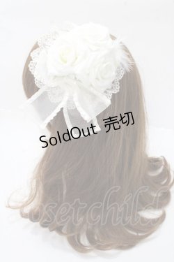 画像2: Pina sweetcollection / ローズ丸形ヘッドドレス   Y-25-09-07-022-LO-AC-SZ-ZY