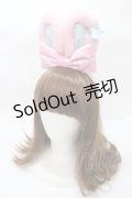 Angelic Pretty / Lovely Dotリリカルバニーカチューシャ  ピンク Y-25-09-07-024-AP-AC-SZ-ZY