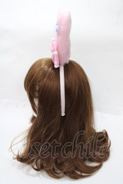 画像2: Angelic Pretty / Lovely Dotリリカルバニーカチューシャ  ピンク Y-25-09-07-024-AP-AC-SZ-ZY