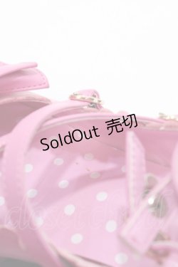 画像5: Angelic Pretty / Tea Party Shoes S ダークピンク Y-25-09-07-026-AP-SH-SZ-ZT0131U