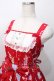 画像3: Angelic Pretty / MAGICAL ETOILEブローチ付ジャンパースカート  赤 Y-25-09-07-028-AP-OP-SZ-ZY (3)