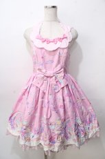 画像1: Angelic Pretty / MilkyPlanetジャンパースカート  ピンク Y-25-09-07-029-AP-OP-SZ-ZY (1)