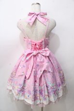 画像2: Angelic Pretty / MilkyPlanetジャンパースカート  ピンク Y-25-09-07-029-AP-OP-SZ-ZY (2)