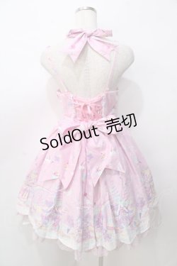 画像2: Angelic Pretty / MilkyPlanetジャンパースカート  ピンク Y-25-09-07-029-AP-OP-SZ-ZY