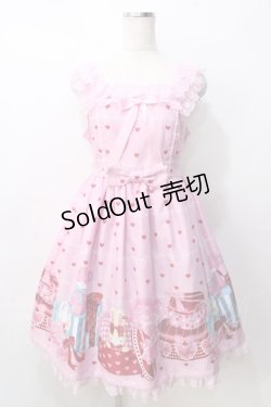 画像1: Angelic Pretty / Lovely Toyboxジャンパースカート  ピンク Y-25-09-07-030-AP-OP-SZ-ZY