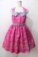 画像1: Angelic Pretty / Neon Star Diner SpecialジャンパースカートSet  ダークピンク Y-25-09-07-031-AP-OP-SZ-ZY (1)