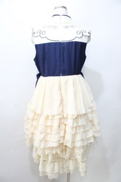 画像2: Doll Paradise / 燕刺繍中華ワンピース 1 紺 Y-25-09-11-039-LO-OP-SZ-ZY