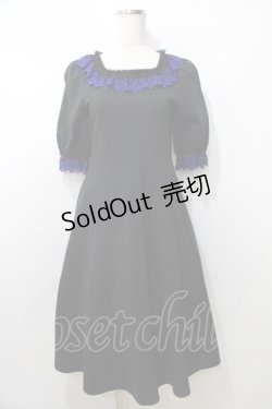 画像1: Moi-meme-Moitie / クロスアーチカトリーヌワンピース  黒 Y-25-09-11-044-MO-OP-SZ-ZY