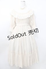 Sheglit / 紫陽花のレースドレス M アイボリー Y-25-09-11-045-EL-OP-SZ-ZY