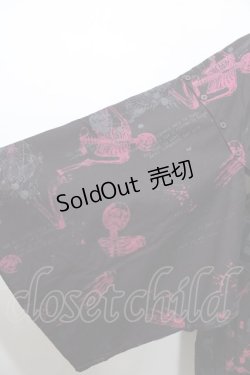 画像4: h.ANARCHY / 髑髏pt浴衣  黒 Y-25-09-11-051-HN-OP-SZ-ZY