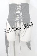 BPN / チェーン変形コルセット  黒 Y-25-09-11-055-GO-ZA-SZ-ZY