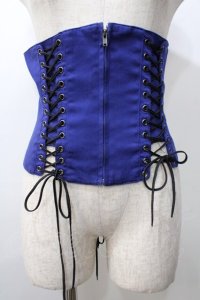 BPN / レースアップソフトコルセット M 青 Y-25-09-11-056-GO-TO-SZ-ZY