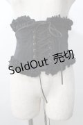 ATELIER PIERROT / Decay Gauze Corset  黒 Y-25-09-11-057-EL-TO-AS-ZY