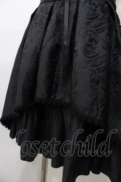 画像3: MR corset / ジャガードホルタースカート  黒 Y-25-09-11-061-PU-SK-SZ-ZY