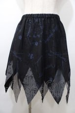 画像1: 【SALE】h.ANARCHY / チュール重ねスカート  黒 Y-25-09-11-063-HN-SK-SZ-ZT326 (1)