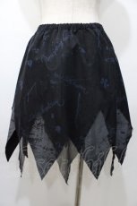 画像2: 【SALE】h.ANARCHY / チュール重ねスカート  黒 Y-25-09-11-063-HN-SK-SZ-ZT326 (2)