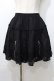 画像1: PUTUMAYO / 裾Zipスカート  黒 Y-25-09-11-066-PT-SK-SZ-ZY (1)
