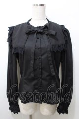 Sheglit / Aliciaレースブラウス  黒 Y-25-09-11-008-EL-BL-SZ-ZY