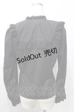 画像2: Sheglit / Aliciaレースブラウス  黒 Y-25-09-11-008-EL-BL-SZ-ZY