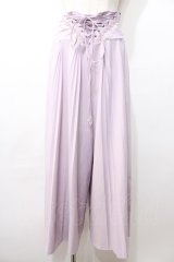 Rozen Kavalier / プリーツ袴ワイドパンツ  ピンク Y-25-09-11-075-OO-PA-SZ-ZY